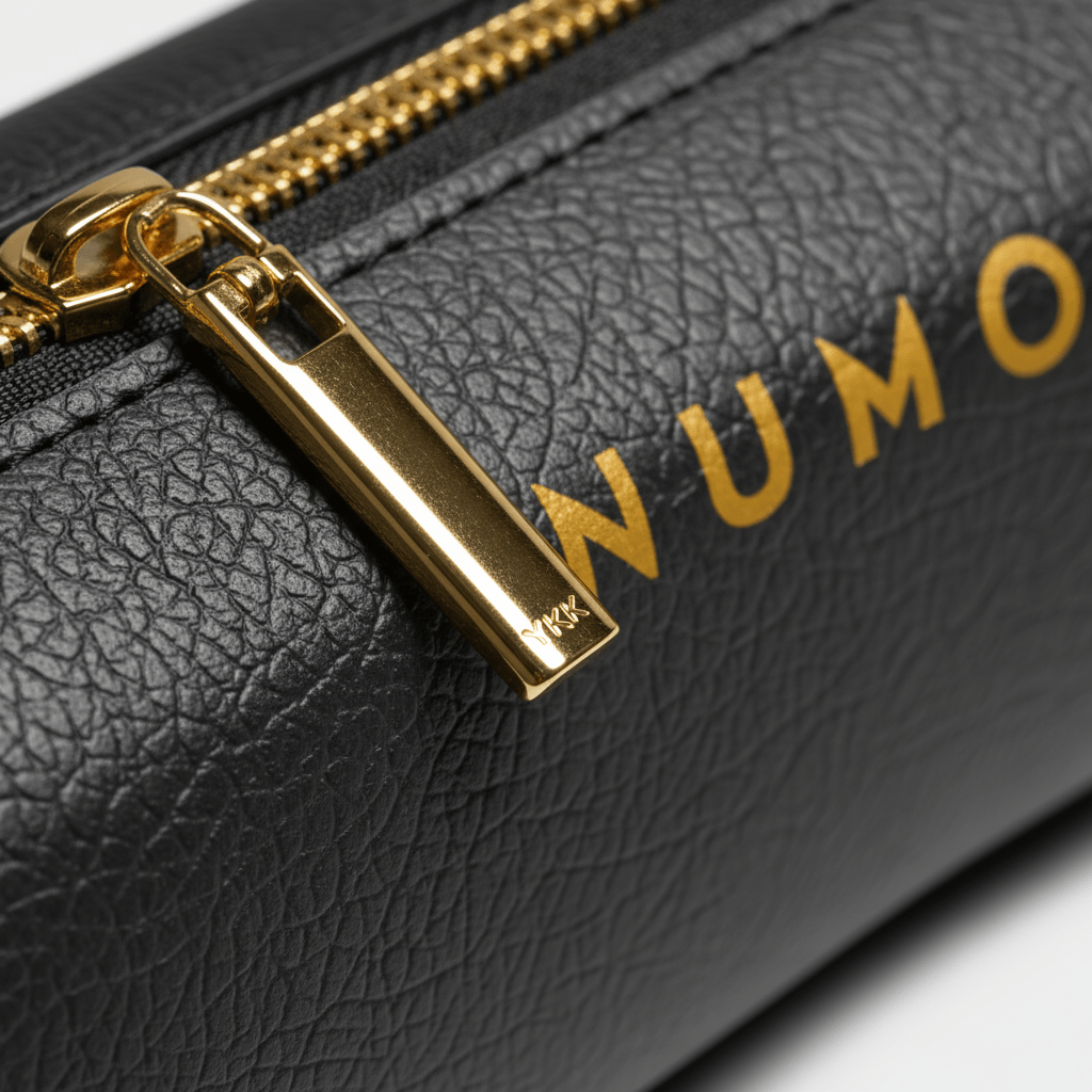 Black Leather Pouch for GoBrush - NUMOYA