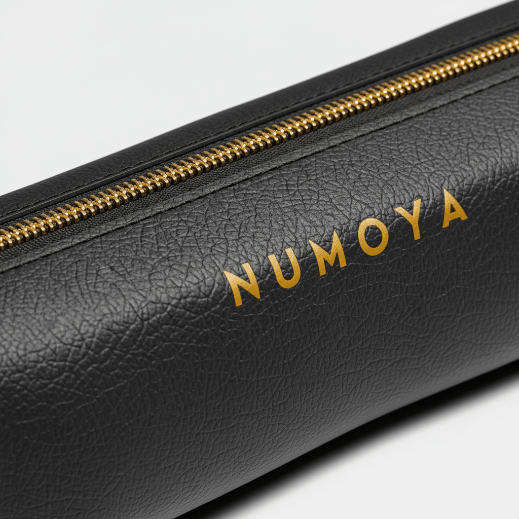 Black Leather Pouch for GoBrush - NUMOYA