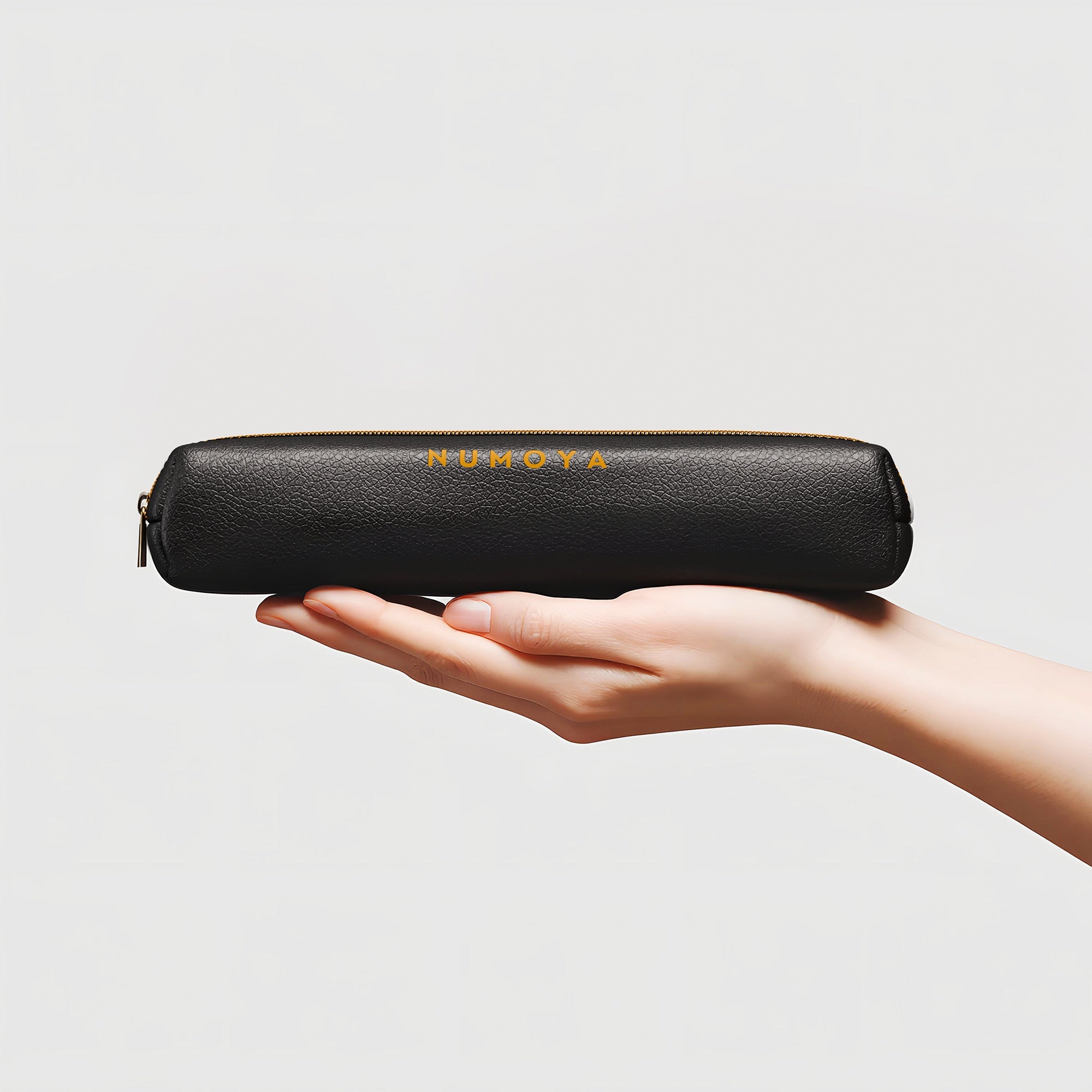 Black Leather Pouch for GoBrush - NUMOYA