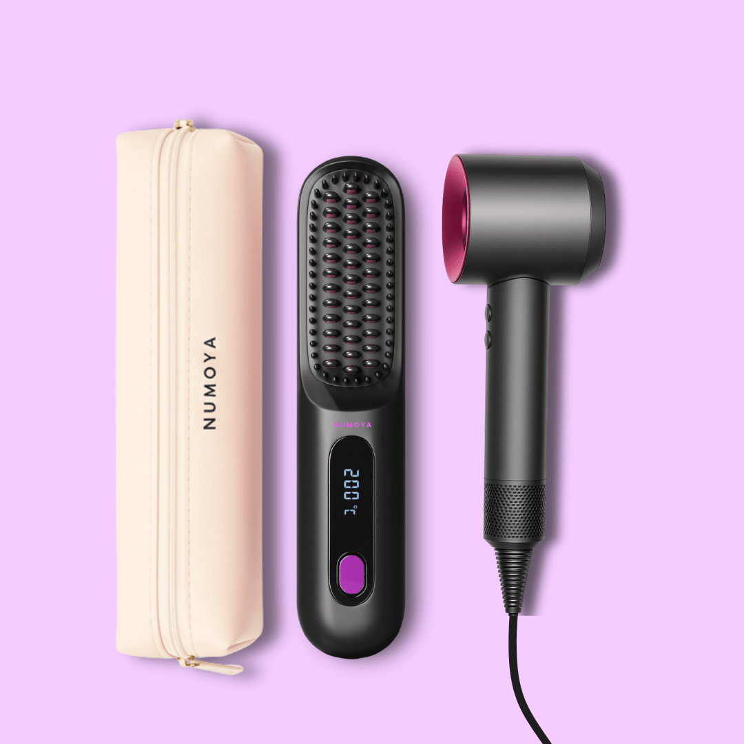 GoBrush PRO + Leather Pouch + Lunair Dryer