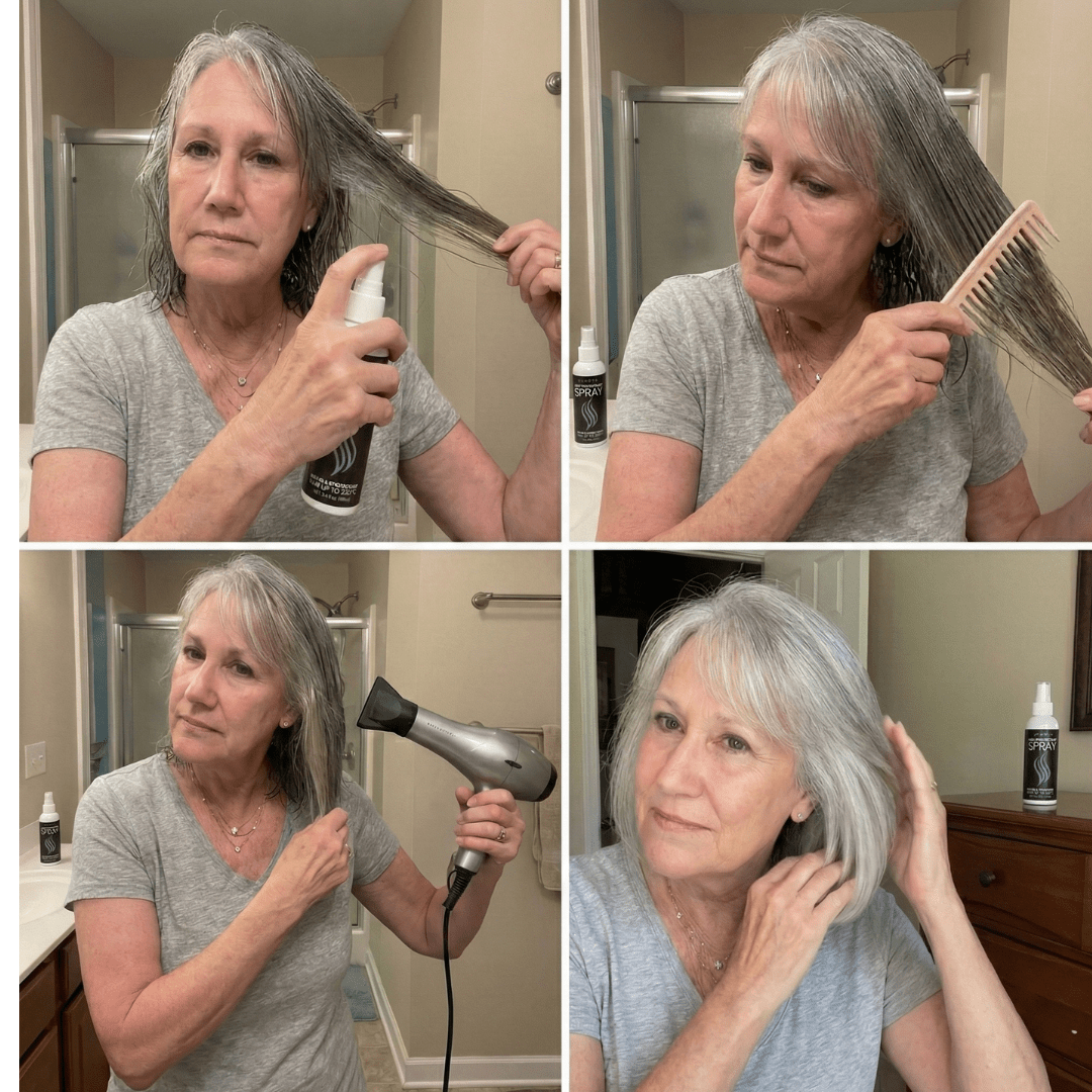 Numoya Shield & Shine Heat Protectant Spray - NUMOYA