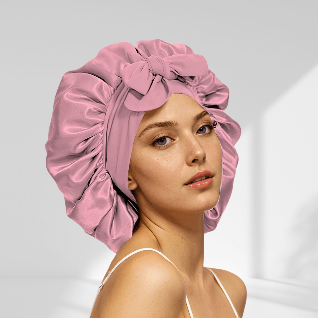Numoya Silq™ Bonnet Nº04 Rose Blush