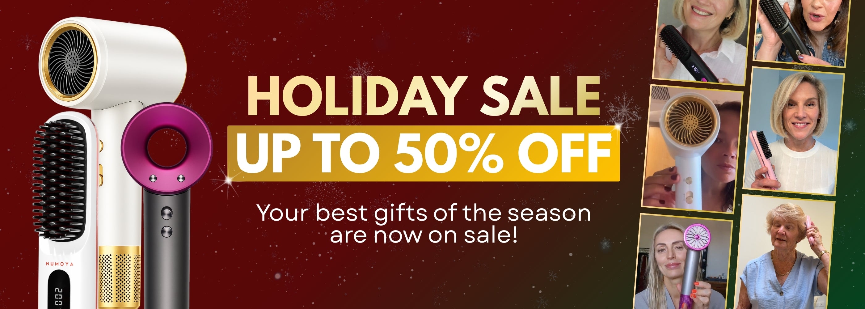 [NEW] Numoya Portable Straightener Brush - GoBrush PRO