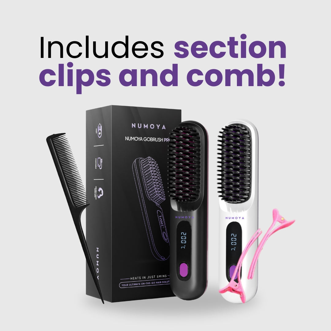 Cordless Straightening Brush - NUMOYA