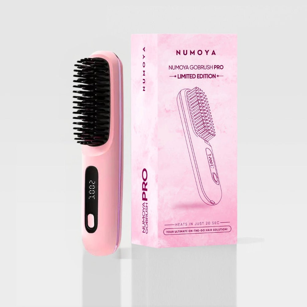 [NEW] Numoya Portable Straightener Brush - GoBrush PRO