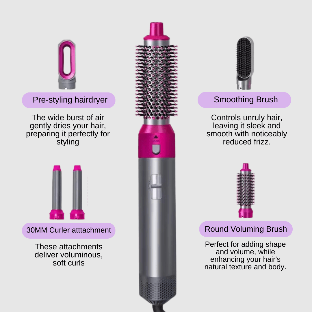 Numoya 5-in-1 Styler: Your Ultimate Hair Styling Solution