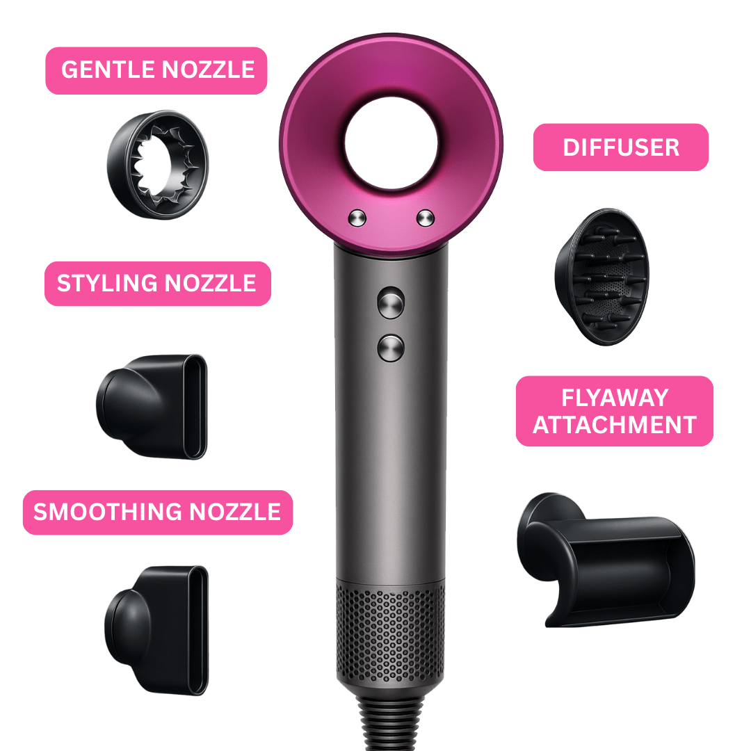 Numoya - Lunair 5-in-1 Hair dryer - NUMOYA