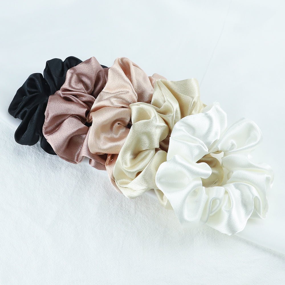 Numoya Satin Scrunchies 5-PACK - NUMOYA